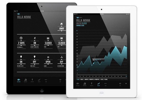 VIA - iPad приложение для контроля всего дома